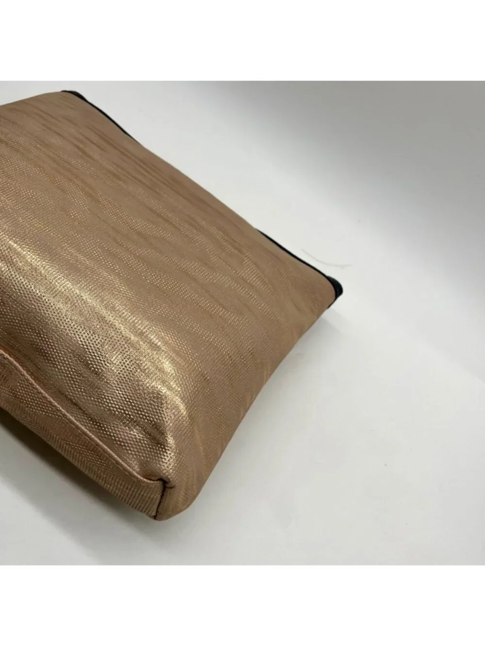 Lancome Gold Metallic Cosmetic Bag